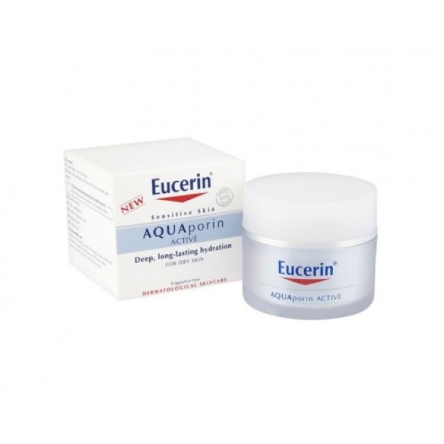 EUCERIN AQUAPORIN ACTIVE BOGATA HIDRATANTNA KREMA ZA LICE 50ML - Online Apoteka EUCERIN AQUAPORIN ACTIVE BOGATA HIDRATANTNA KREMA ZA LICE 50ML